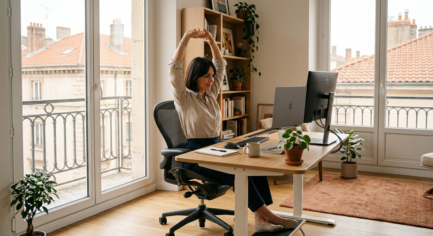 La sédentarité dynamique : bouger sans quitter son bureau